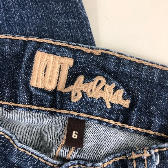 KUT from the Kloth 6 Pckt Flap Bermuda Capri Jeans - Picture 5 of 7